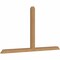 Ekena Millwork Portland Timber Gable Bracket, Western Red Cedar, 84"W x 45"H x 3 1/2"D x 3 1/2"F, 13/12 Pitch GBW084X45X0404POR00SWR - alternate 2